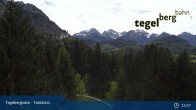 Archived image Webcam base station of the "Tegelberg" (800 m) 14:00