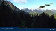 Archiv Foto Webcam Talstation am Tegelberg (800 Meter) 06:00