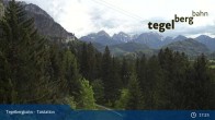 Archived image Webcam base station of the "Tegelberg" (800 m) 16:00
