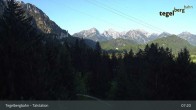 Archiv Foto Webcam Talstation am Tegelberg (800 Meter) 06:00