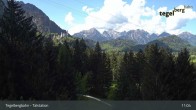 Archiv Foto Webcam Talstation am Tegelberg (800 Meter) 10:00