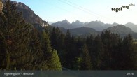 Archiv Foto Webcam Talstation am Tegelberg (800 Meter) 02:00