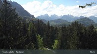 Archived image Webcam base station of the "Tegelberg" (800 m) 12:00