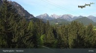 Archiv Foto Webcam Talstation am Tegelberg (800 Meter) 07:00