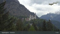 Archiv Foto Webcam Talstation am Tegelberg (800 Meter) 16:00
