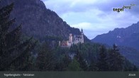 Archived image Webcam base station of the "Tegelberg" (800 m) 02:00