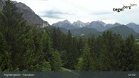 Archiv Foto Webcam Talstation am Tegelberg (800 Meter) 07:00