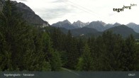 Archiv Foto Webcam Talstation am Tegelberg (800 Meter) 08:00