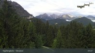 Archiv Foto Webcam Talstation am Tegelberg (800 Meter) 06:00