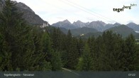 Archiv Foto Webcam Talstation am Tegelberg (800 Meter) 06:00