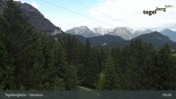 Archiv Foto Webcam Talstation am Tegelberg (800 Meter) 08:00