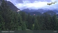 Archiv Foto Webcam Talstation am Tegelberg (800 Meter) 02:00