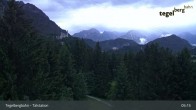 Archiv Foto Webcam Talstation am Tegelberg (800 Meter) 04:00
