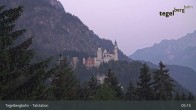 Archiv Foto Webcam Talstation am Tegelberg (800 Meter) 04:00