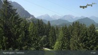 Archiv Foto Webcam Talstation am Tegelberg (800 Meter) 10:00