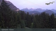 Archiv Foto Webcam Talstation am Tegelberg (800 Meter) 04:00