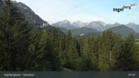 Archiv Foto Webcam Talstation am Tegelberg (800 Meter) 07:00