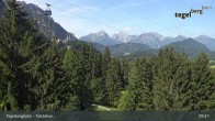 Archiv Foto Webcam Talstation am Tegelberg (800 Meter) 08:00