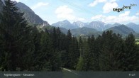 Archiv Foto Webcam Talstation am Tegelberg (800 Meter) 10:00