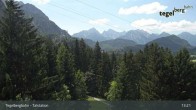 Archiv Foto Webcam Talstation am Tegelberg (800 Meter) 12:00