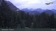 Archiv Foto Webcam Talstation am Tegelberg (800 Meter) 04:00