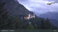Archiv Foto Webcam Talstation am Tegelberg (800 Meter) 20:00
