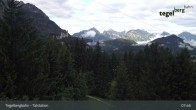 Archiv Foto Webcam Talstation am Tegelberg (800 Meter) 07:00