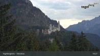 Archiv Foto Webcam Talstation am Tegelberg (800 Meter) 18:00