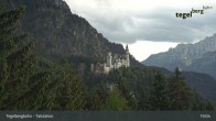 Archiv Foto Webcam Talstation am Tegelberg (800 Meter) 18:00