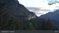 Archiv Foto Webcam Talstation am Tegelberg (800 Meter) 20:00