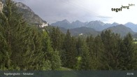 Archiv Foto Webcam Talstation am Tegelberg (800 Meter) 00:00