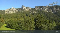 Archiv Foto Webcam Talstation am Tegelberg (800 Meter) 18:00