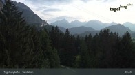 Archiv Foto Webcam Talstation am Tegelberg (800 Meter) 04:00
