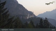 Archiv Foto Webcam Talstation am Tegelberg (800 Meter) 20:00