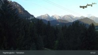 Archiv Foto Webcam Talstation am Tegelberg (800 Meter) 06:00