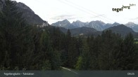 Archiv Foto Webcam Talstation am Tegelberg (800 Meter) 08:00