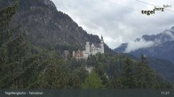 Archived image Webcam base station of the "Tegelberg" (800 m) 10:00