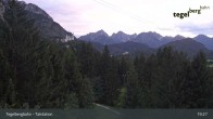 Archived image Webcam base station of the "Tegelberg" (800 m) 18:00