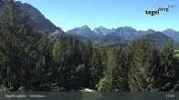 Archiv Foto Webcam Talstation am Tegelberg (800 Meter) 10:00