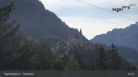 Archiv Foto Webcam Talstation am Tegelberg (800 Meter) 12:00