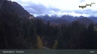 Archiv Foto Webcam Talstation am Tegelberg (800 Meter) 18:00