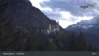 Archiv Foto Webcam Talstation am Tegelberg (800 Meter) 02:00
