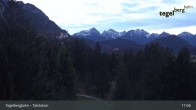 Archiv Foto Webcam Talstation am Tegelberg (800 Meter) 18:00