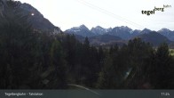 Archiv Foto Webcam Talstation am Tegelberg (800 Meter) 10:00