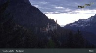 Archiv Foto Webcam Talstation am Tegelberg (800 Meter) 16:00