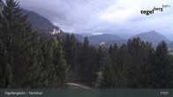 Archiv Foto Webcam Talstation am Tegelberg (800 Meter) 02:00