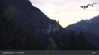 Archiv Foto Webcam Talstation am Tegelberg (800 Meter) 00:00