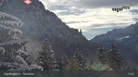 Archiv Foto Webcam Talstation am Tegelberg (800 Meter) 12:00