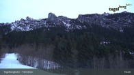 Archiv Foto Webcam Talstation am Tegelberg (800 Meter) 04:00