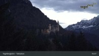 Archiv Foto Webcam Talstation am Tegelberg (800 Meter) 02:00